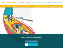 Tablet Screenshot of ilustrandodudas.com